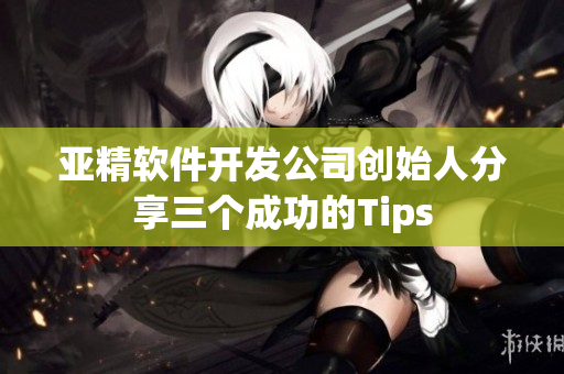 亚精软件开发公司创始人分享三个成功的Tips