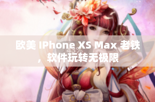 欧美 IPhone XS Max 老铁，软件玩转无极限