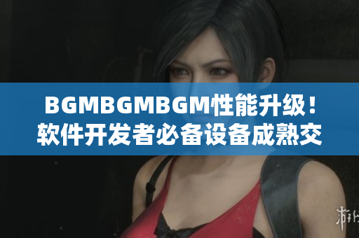 BGMBGMBGM性能升级！软件开发者必备设备成熟交易价格公布