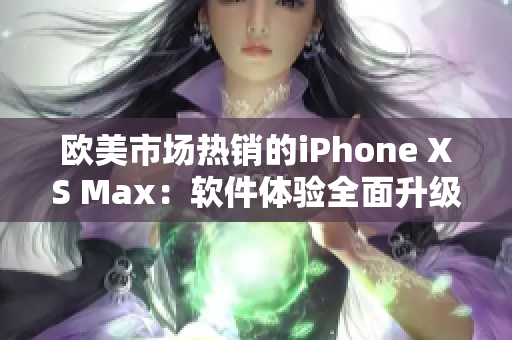 欧美市场热销的iPhone XS Max：软件体验全面升级