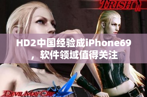 HD2中国经验成iPhone69，软件领域值得关注