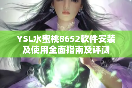 YSL水蜜桃8652软件安装及使用全面指南及评测