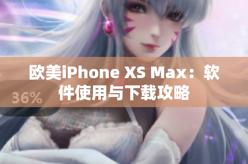 欧美iPhone XS Max：软件使用与下载攻略