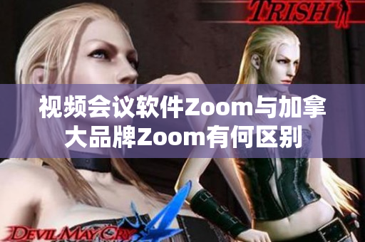 视频会议软件Zoom与加拿大品牌Zoom有何区别