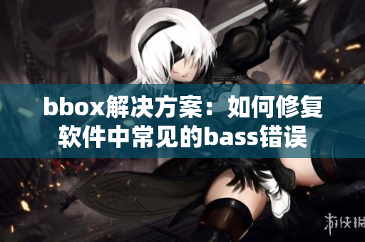 bbox解决方案：如何修复软件中常见的bass错误