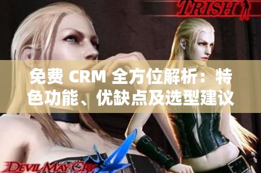 免费 CRM 全方位解析：特色功能、优缺点及选型建议