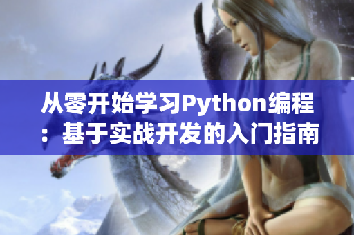 从零开始学习Python编程：基于实战开发的入门指南